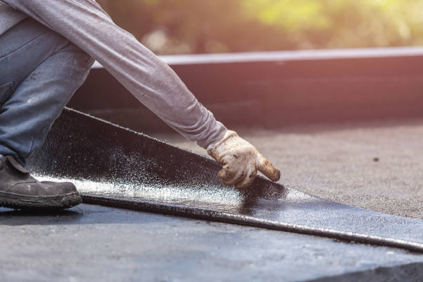 Professional Basement Waterproofing technician working in Manchester, PA